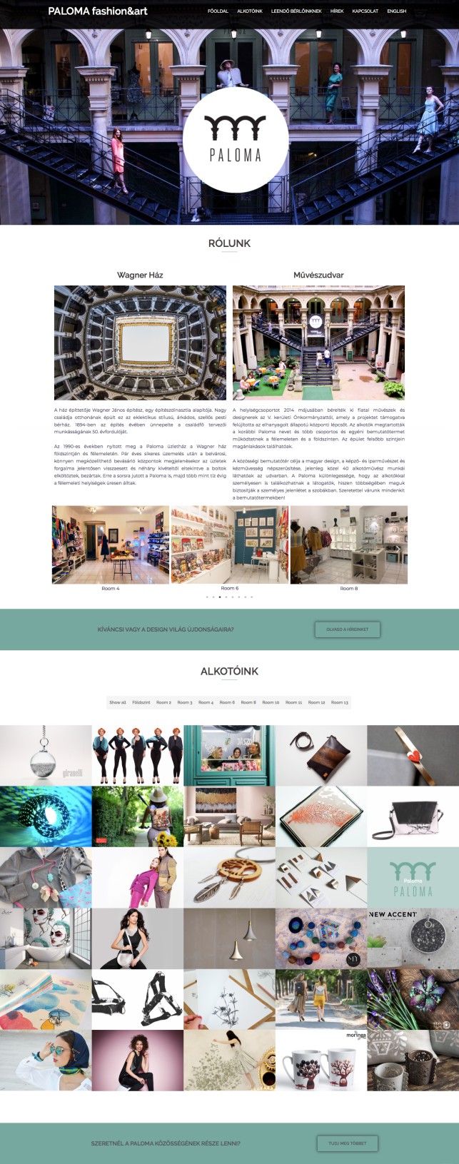 Portfolio: Paloma Budapest - pinterjuco.hu