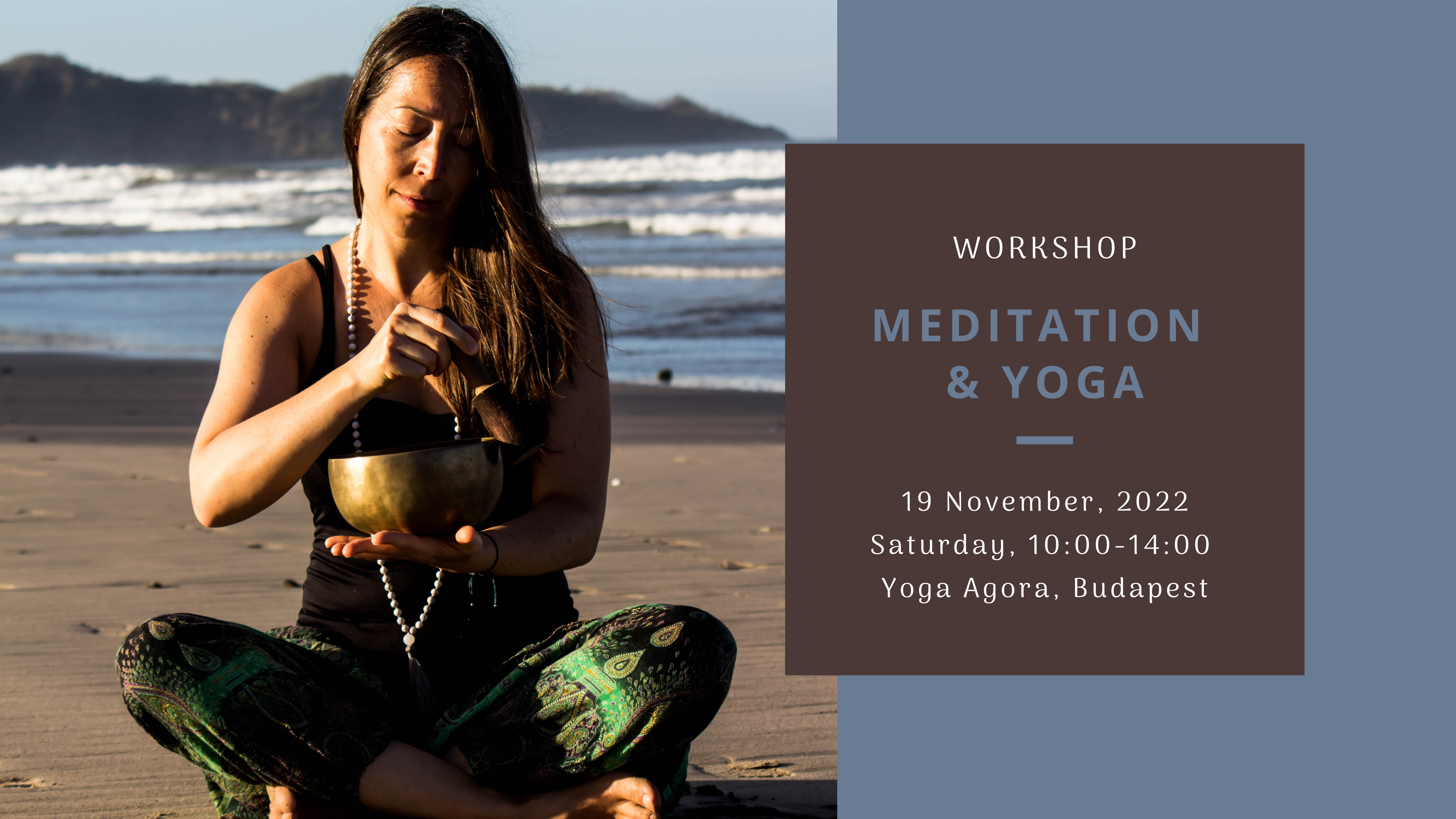 meditation workshop - yoga with jucó